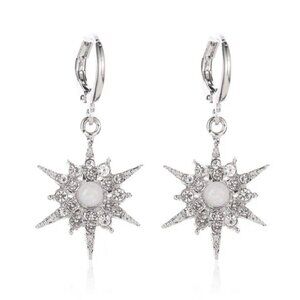 Vintage Style Earrings - Silver (123)